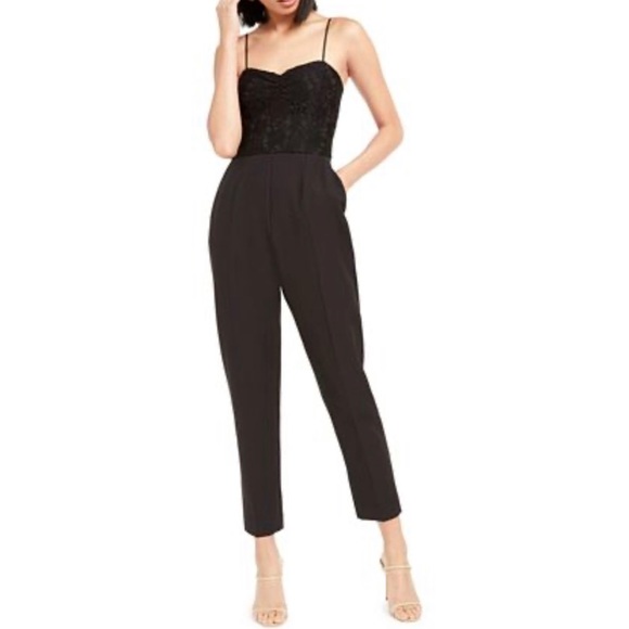 Leyden lace bodice jumpsuit - Picture 2 of 8